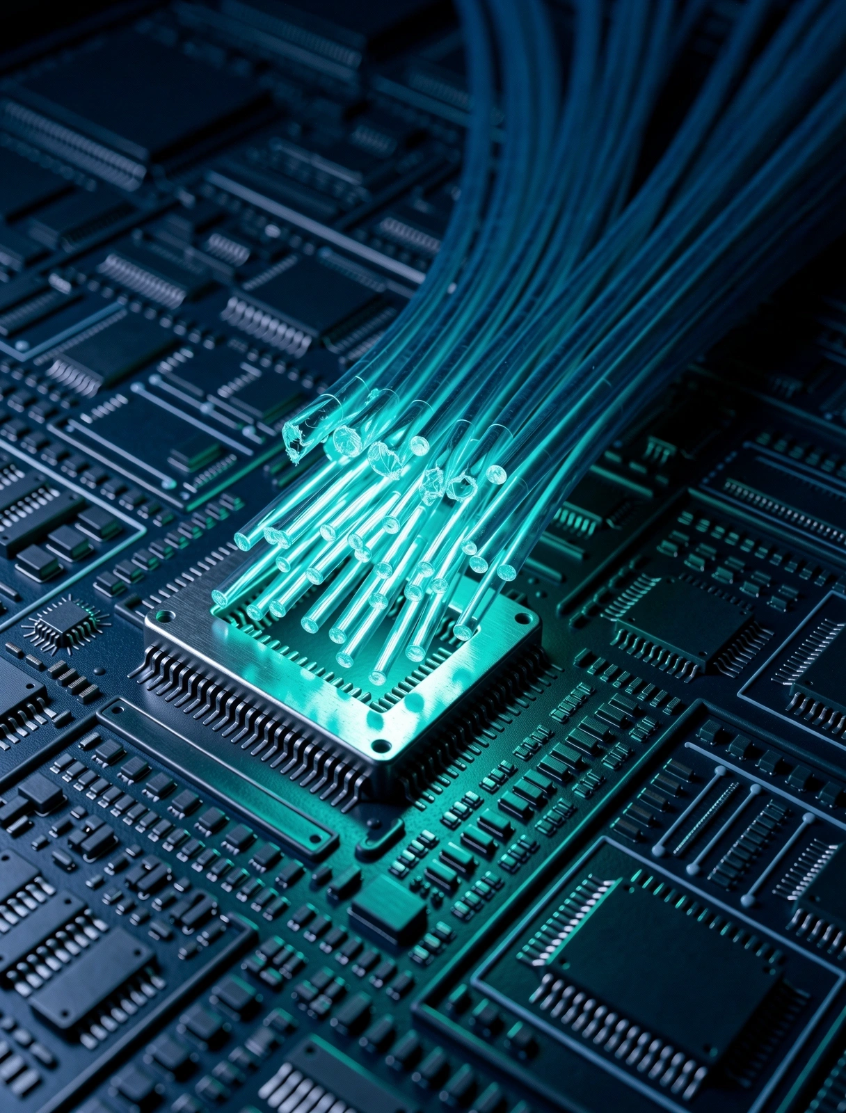 High-tech computational infrastructure macro